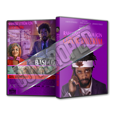 Rahatsız Ettiğim için Özür Dilerim - Sorry to Bother You 2018 Türkçe Dvd Cover Tasarımı